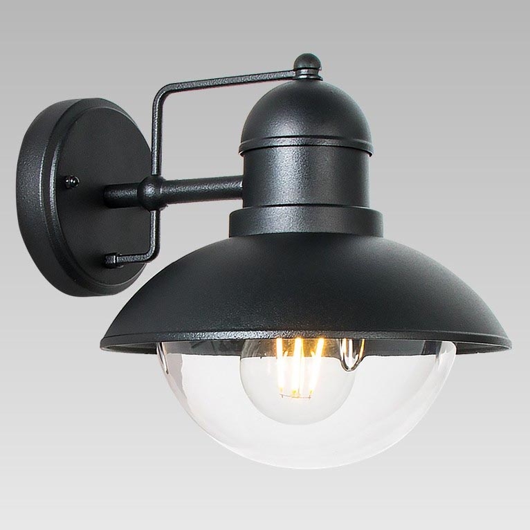 Prezent 39036 - Outdoor wall light HECTOR 1xE27/60W/230V IP44