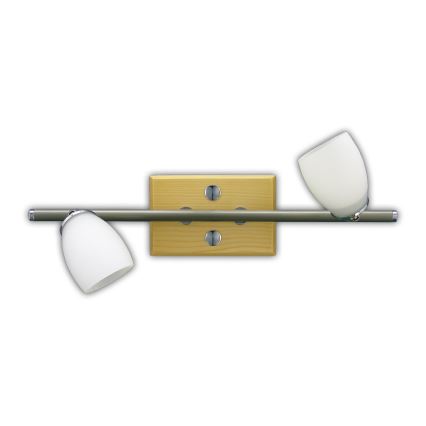 Prezent 393 - Replacement glass for wall light QUART E14