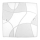 Prezent 45007 - Replacement glass for ceiling light ASPIS E27