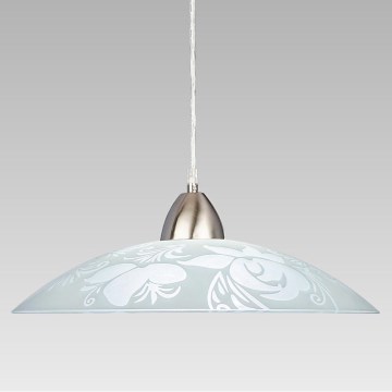 Prezent 45141 - Chandelier on a string PLATE 1xE27/60W/230V