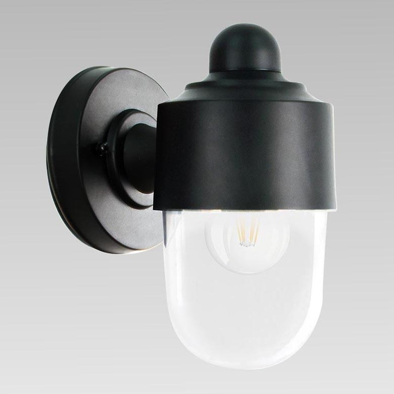 Prezent 48324 - Outdoor wall light  HALIFAX 1xE27/10W/230V IP44