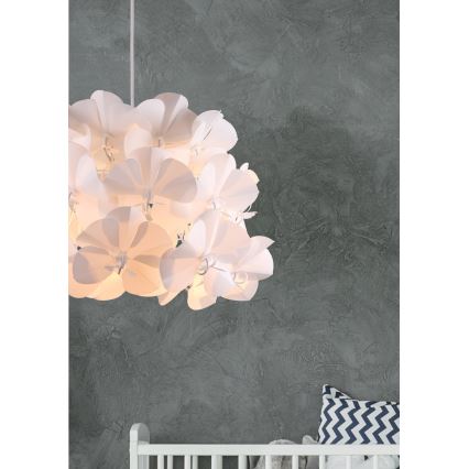 Prezent 48502 - Chandelier on a string BUTTERFLY 1xE27/60W/230V