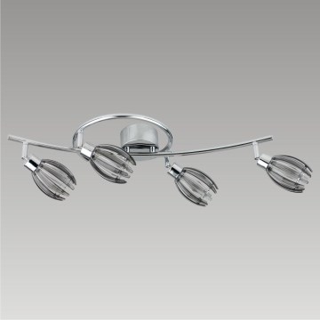 Prezent 61210 - Spotlight EZZO 4xG9/33W/230V smoke