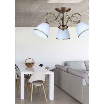 Prezent 61450 - Surface-mounted chandelier ASTER 3xE27/60W/230V