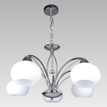 Prezent 61458 - Chandelier on a chain ARAGONA 5xE27/60W/230V