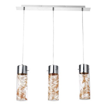 Prezent 65009 - Chandelier TESSA 3xGU10/50W/230V