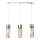 Prezent 65009 - Chandelier TESSA 3xGU10/50W/230V
