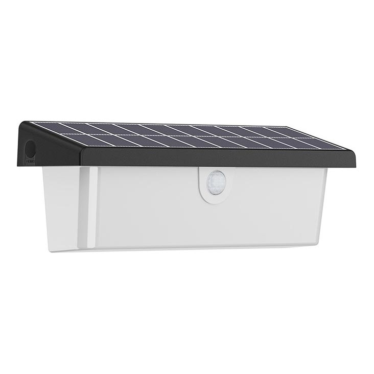 Prezent 65282 - LED Solar wall light with sensor ALEA LED/8W/3,7V IP65 2220 mAh