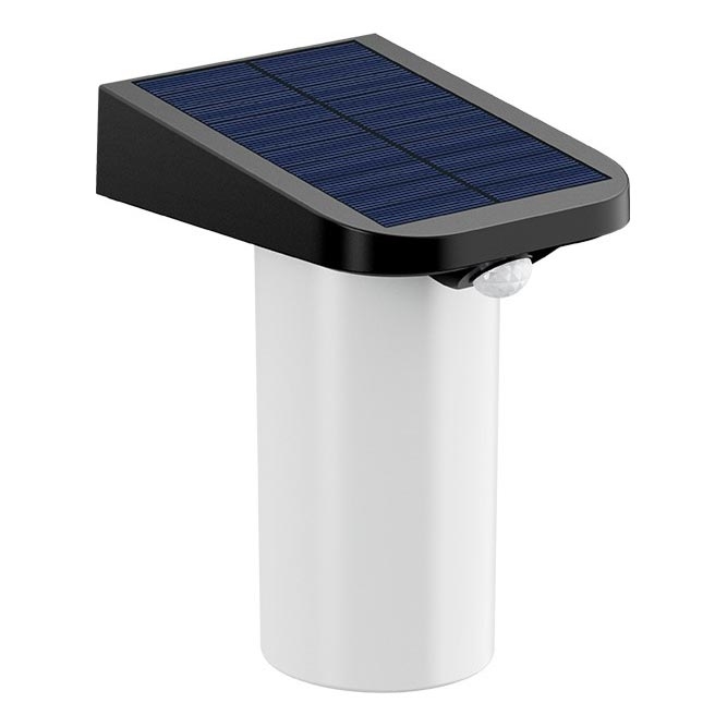 Prezent 65283 - LED Solar wall light with sensor OCTO LED/4W/3,7V IP44 1500 mAh