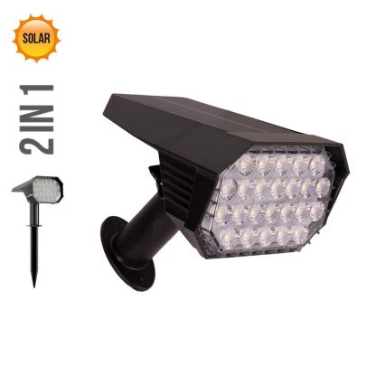 Prezent 65285 - LED Solar light 2in1 FOLD LED/4,8W/3,7V IP65 1200 mAh