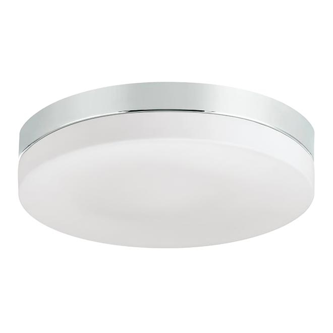 Prezent 67109 - Bathroom ceiling light PILLS 1xE27/60W/230V IP44 shiny chrome