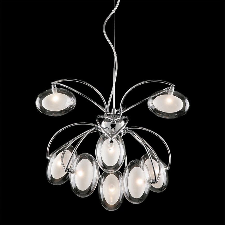 Prezent 69039 - PENELOPA chandelier 9xG4/20W/230V