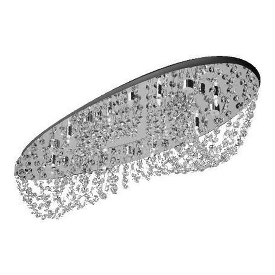 Prezent 69046 - ELIPTHON Ceiling surface-mounted light 8xG9/33W/230V