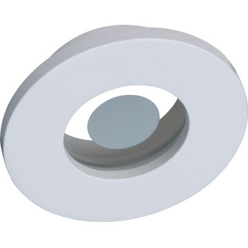 Prezent 71114 - FAY recessed bathroom downlight 1×GU10/50W/230V, Ø 8.5 cm, IP44, white