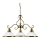 Prezent 75361 - Chandelier on a chain VIOLA 3xE14/40W/230V gold