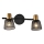 Prezent 75471 - Wall spotlight DAYTONA 2xE14/40W/230V black/gold