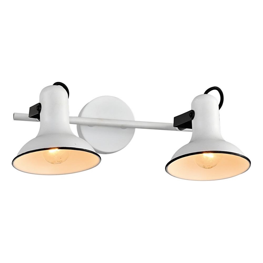 Prezent 75474 - Wall spotlight ANDORA 2xE14/40W/230V white