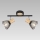 Prezent 75556 - Ceiling spotlight PONY 2xE14/25W/230V ash