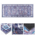 PRINT SHINE Non-Slip Oriental Rug 70x140 cm, Blue