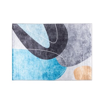 PRINT SHINE Non-Slip Rug 120 x 170 cm – Vibrant Multicolored