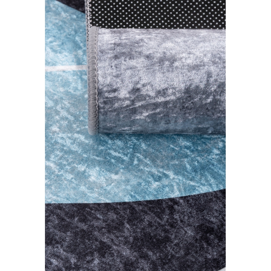 PRINT SHINE Non-Slip Rug 160x230 cm, Multicolored