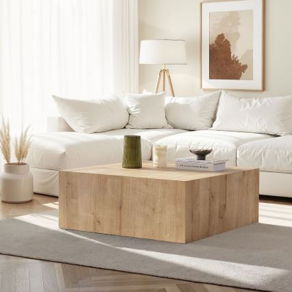 PRIZMA Coffee Table, 90x90 cm, Oak