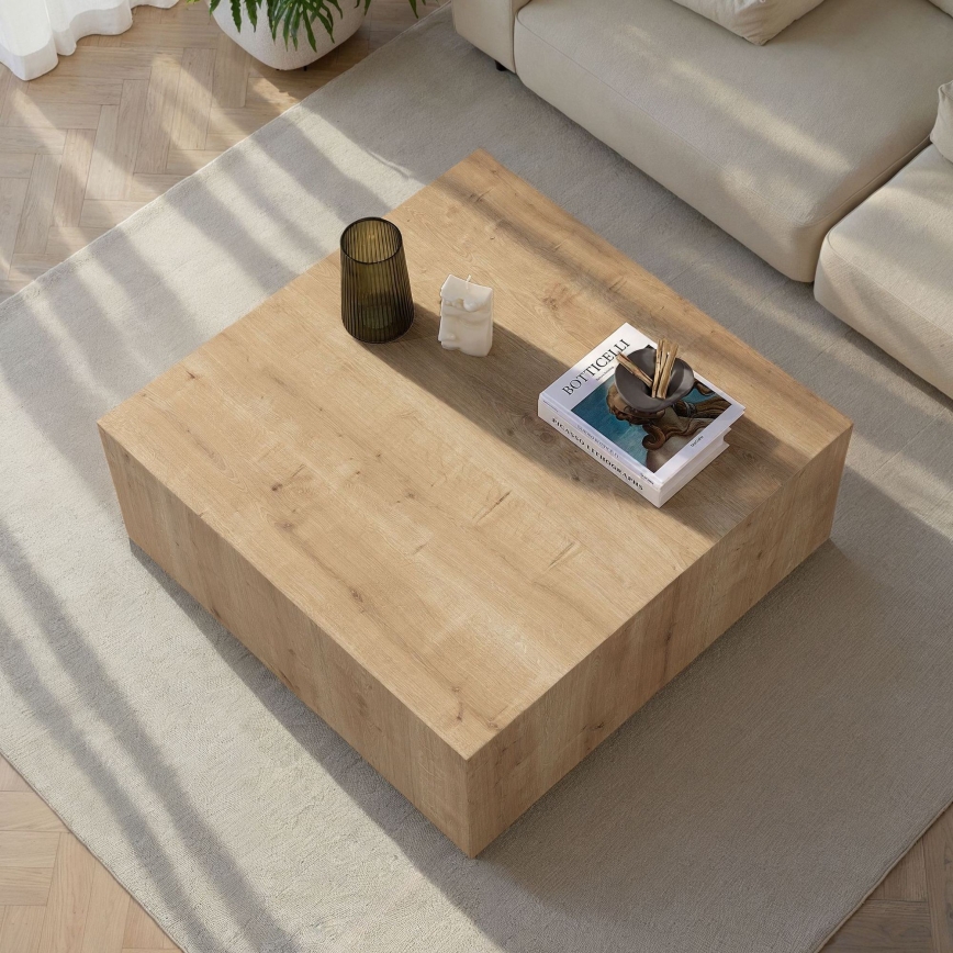 PRIZMA Coffee Table, 90x90 cm, Oak