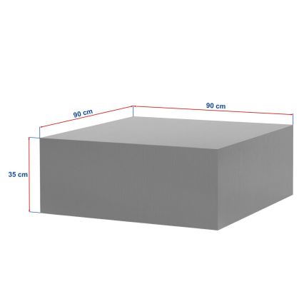 PRIZMA Coffee Table, 90x90 cm, Oak