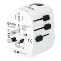 PRO Light USB Travel Adapter AC45PD - Worldwide (UK, USA, AUS/CN) USB-A + USB-C 45W