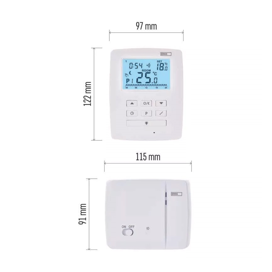 Programmable thermostat 230V