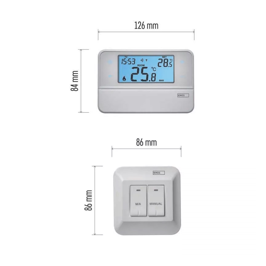 Programmable thermostat 230V