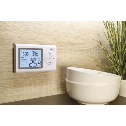 Programmable thermostat 2xAAA
