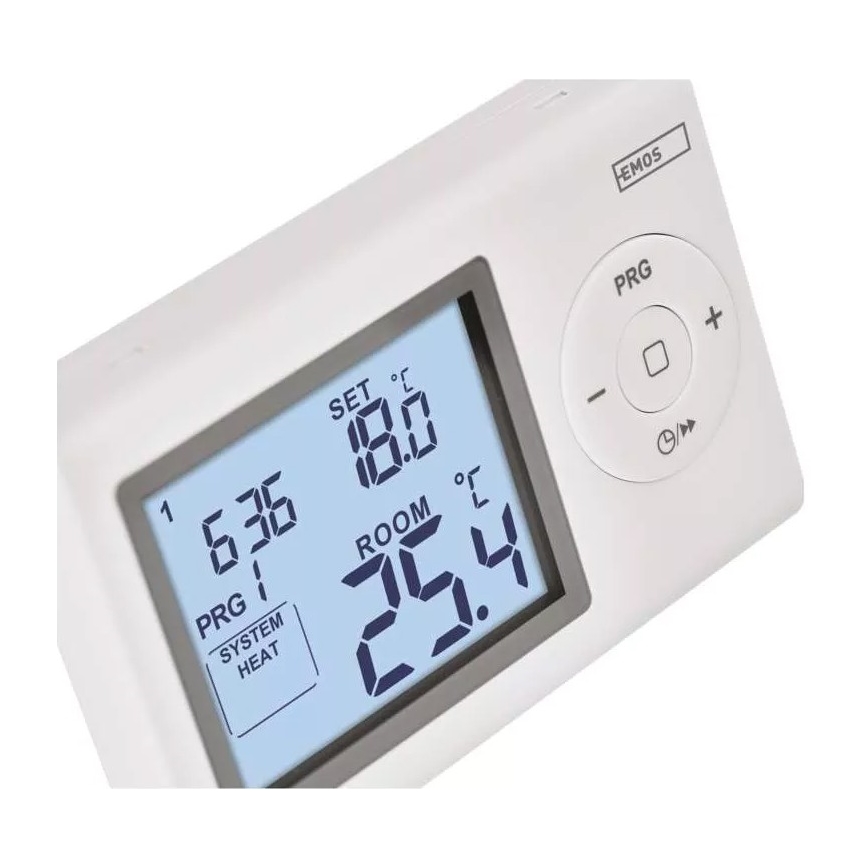 Programmable thermostat 2xAAA