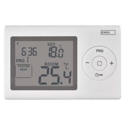 Programmable thermostat 2xAAA