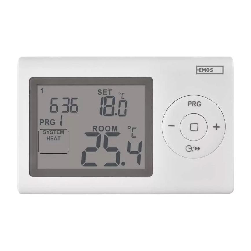 Programmable thermostat 2xAAA