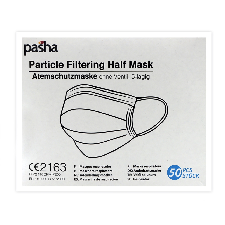 Protective equipment - respirator FFP2 NR CE 2163 1000pcs