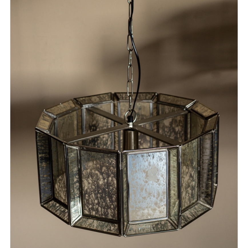 PTMD - ANTIQUE Chain-hung Chandelier 1xE27/40W/230V dia. 46 cm