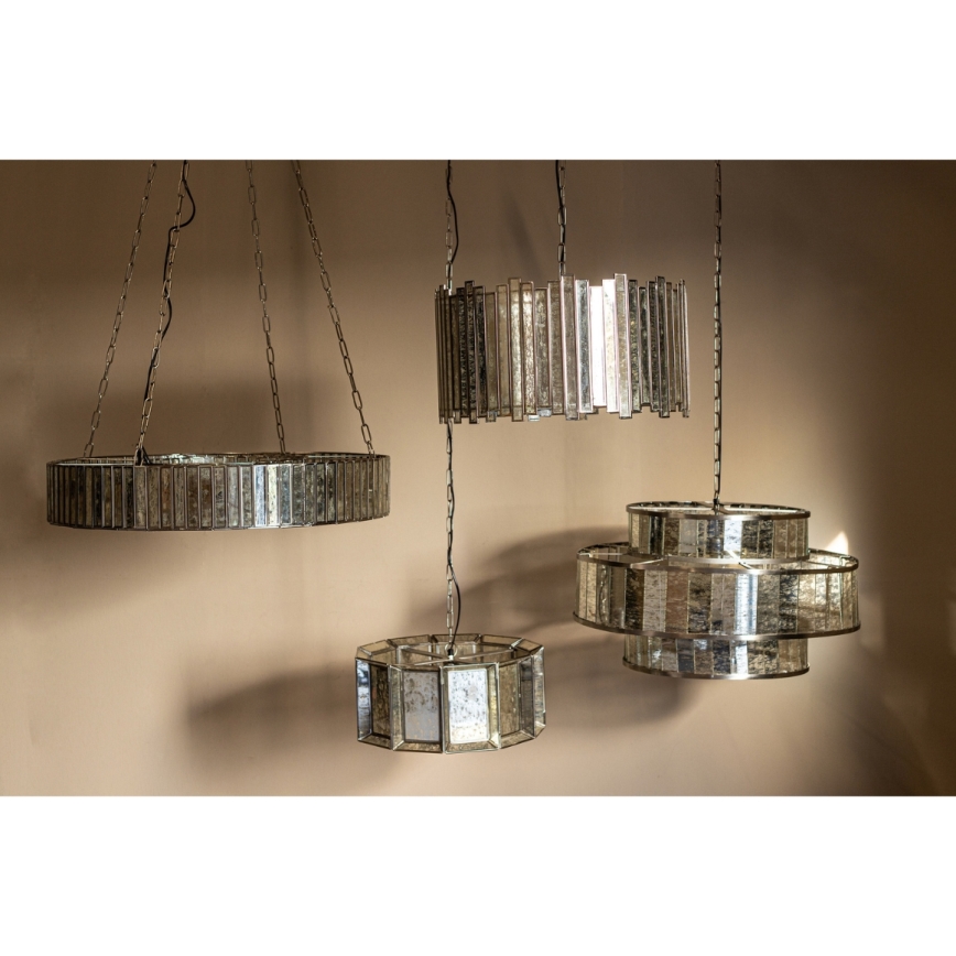 PTMD - ANTIQUE Chain-hung Chandelier 1xE27/40W/230V dia. 46 cm