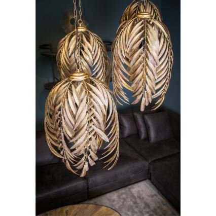 PTMD - Chain-hung chandelier MEA 1xE27/40W/230V Ø 41 cm