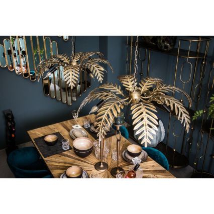PTMD - Chain-hung chandelier MOIRA 8xE27/40W/230V Ø 77 cm