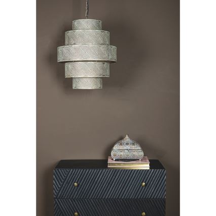 PTMD - Chain-hung chandelier NARINDE 1xE27/40W/230V Ø 40 cm