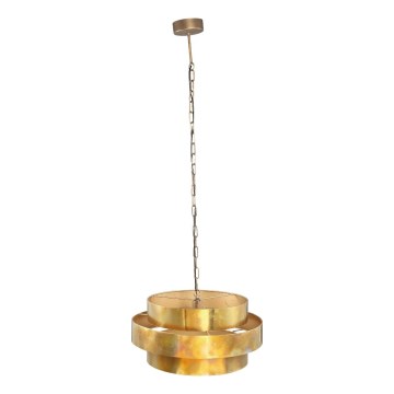PTMD - Chain-hung chandelier ZANTH 1xE27/40W/230V pr. 52 cm gold