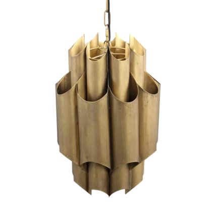 PTMD - Chain pendant light TERRIN 1xE27/40W/230V Ø 33 cm