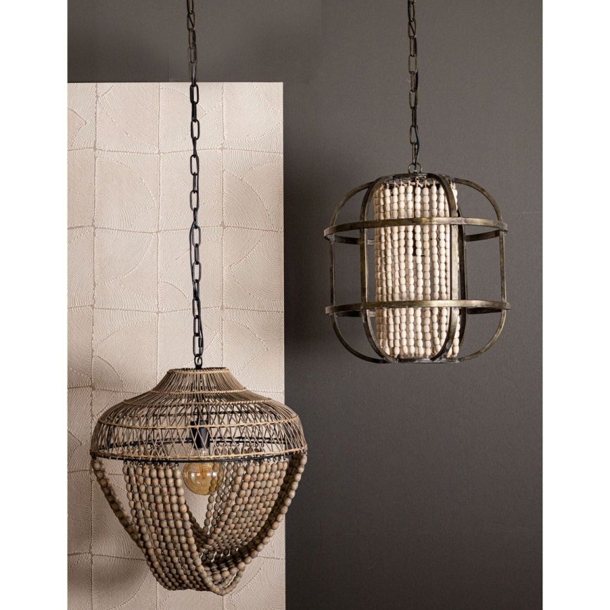 PTMD - JULY Chain-Hung Pendant 1xE27/40W/230V Ø 42 cm