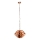 PTMD - ZANTH chain-hung pendant 1xE27/40W/230V Ø 42 cm, Copper finish