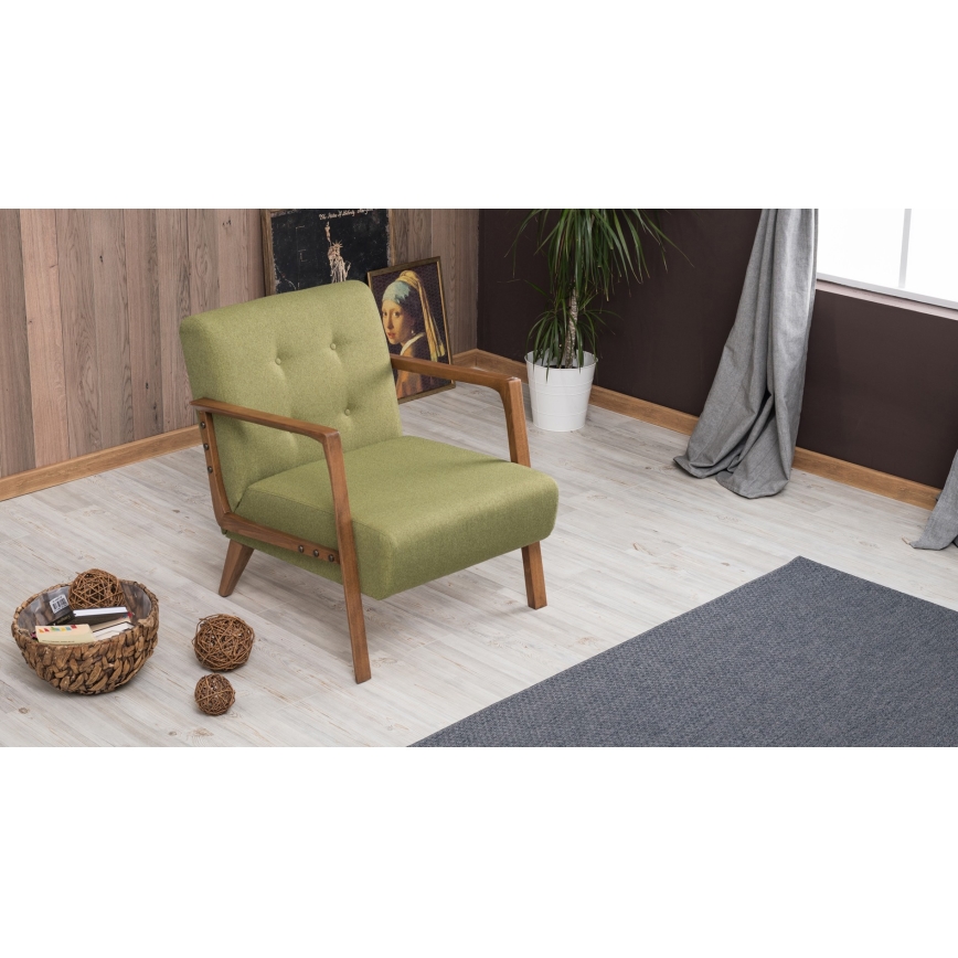 PUKI Green Armchair