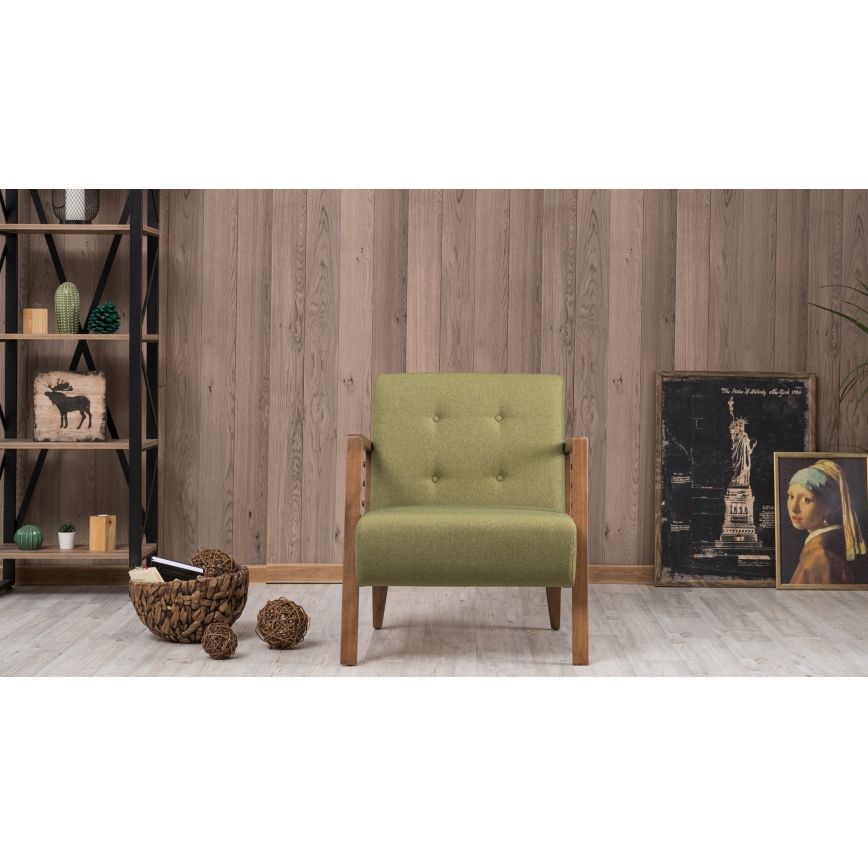PUKI Green Armchair