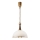 Pull-down chandelier CHIARA 1xE27/60W/230V brown/beech