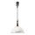 Pull-down chandelier CHIARA 1xE27/60W/230V silver/dark brown/beech