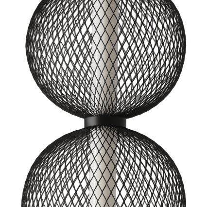 PUMA Cable-Suspended LED Pendant, 10W/230V, Ø 14 cm, Black